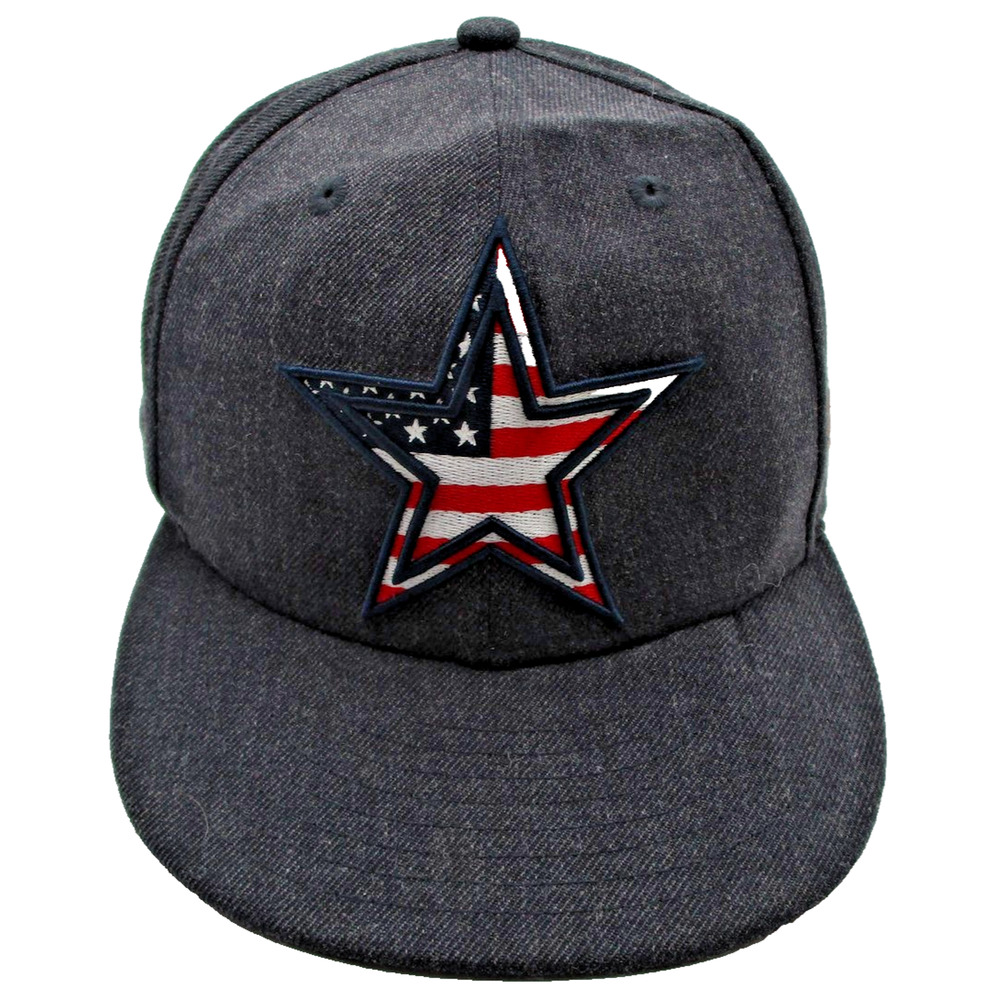 Dallas Cowboys Hat Cap Snap Back One Size Gray NFL Football Mens New Era
